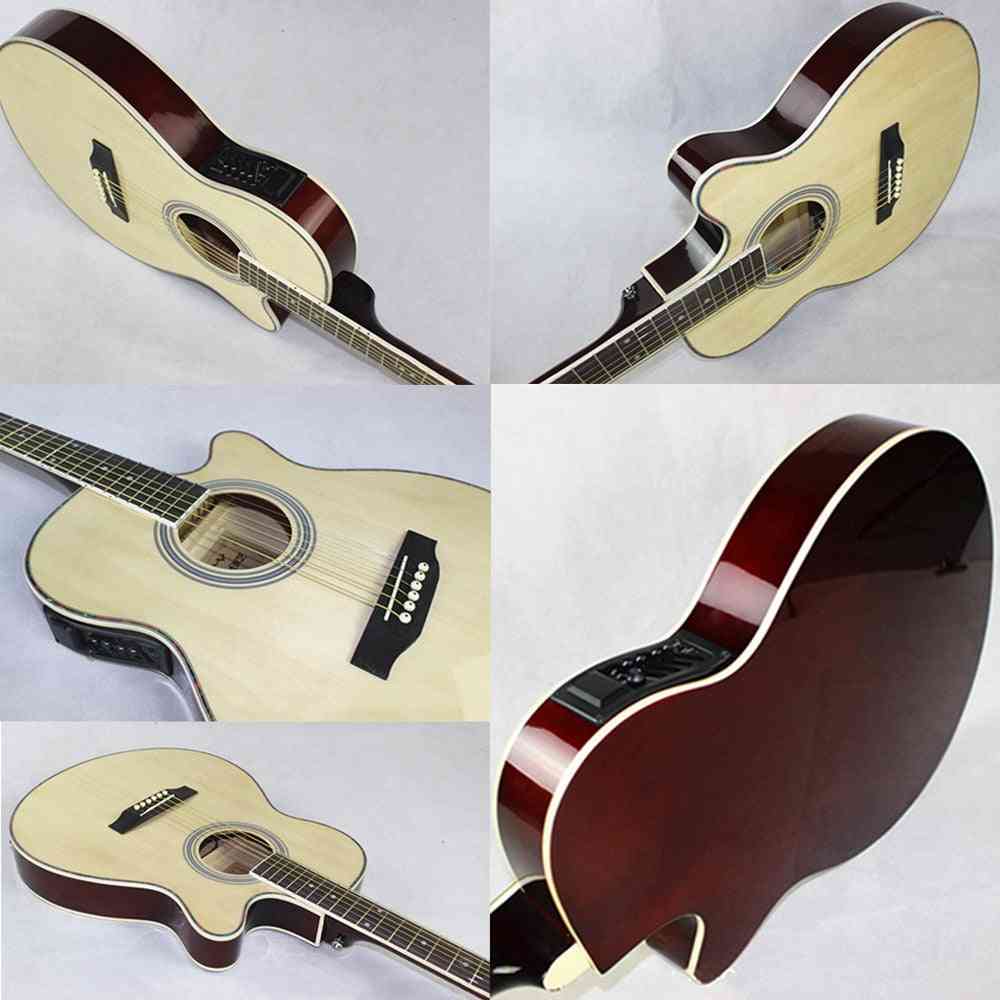 Electric Acoustic 6-string Folk Pop Guitar