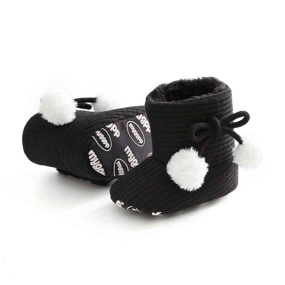 Bottes d'hiver chaussures de marche garçon / fille - bottes de neige à semelle souple pour bébé