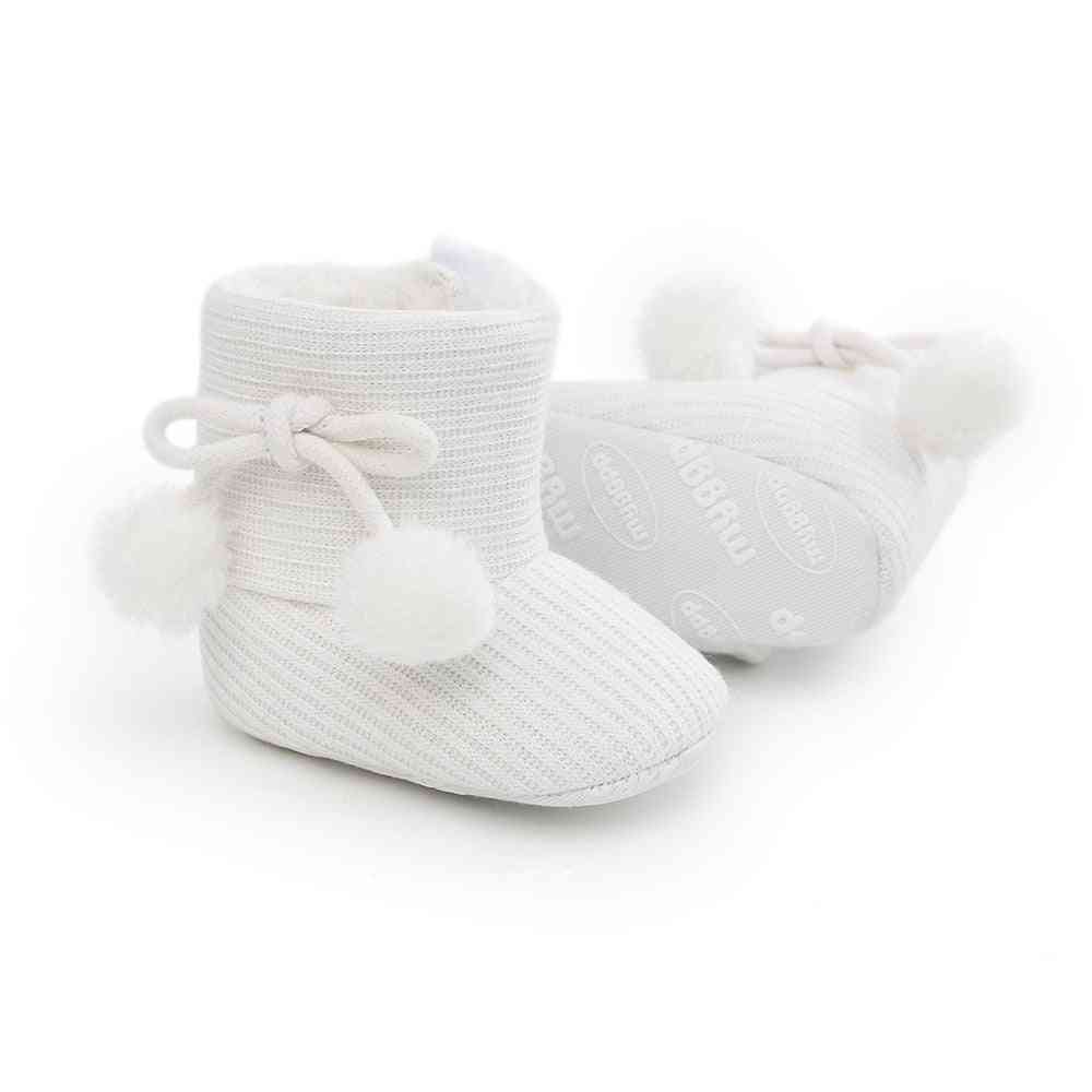 Buty zimowe buty do chodzenia chłopięce / dziewczęce - dziecięce śniegowce z miękką podeszwą