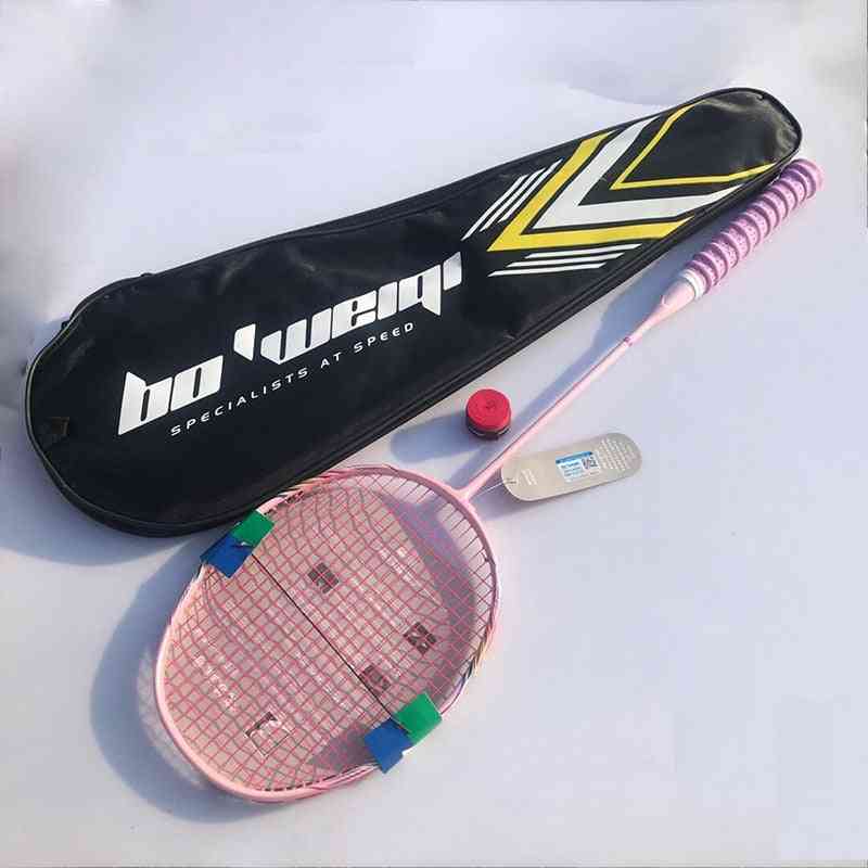 Badminton Racket With Bag - G5 Ultralight Handle