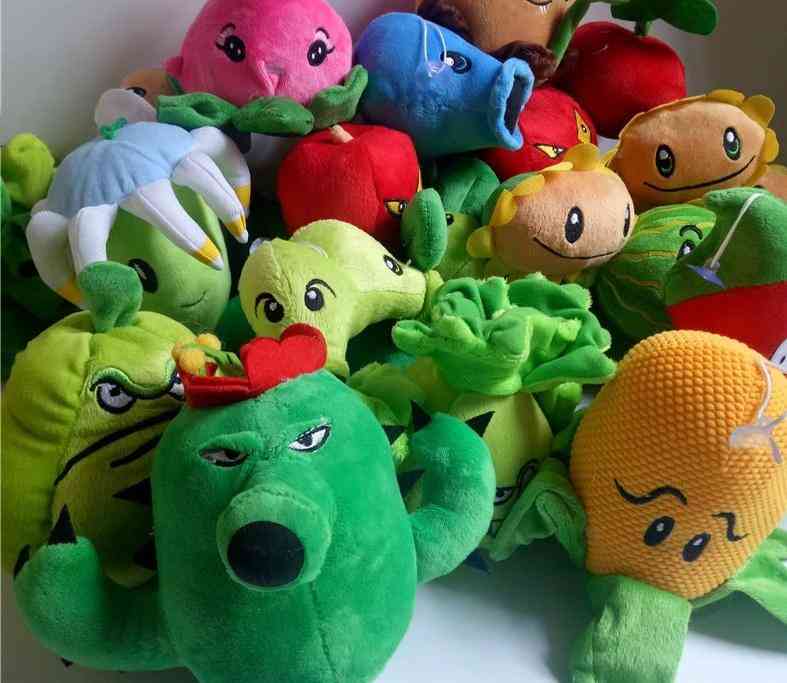 Növények vs zombik 2 sárkány gyümölcs töltött játékok baba gyerekeknek játék ajándékokat