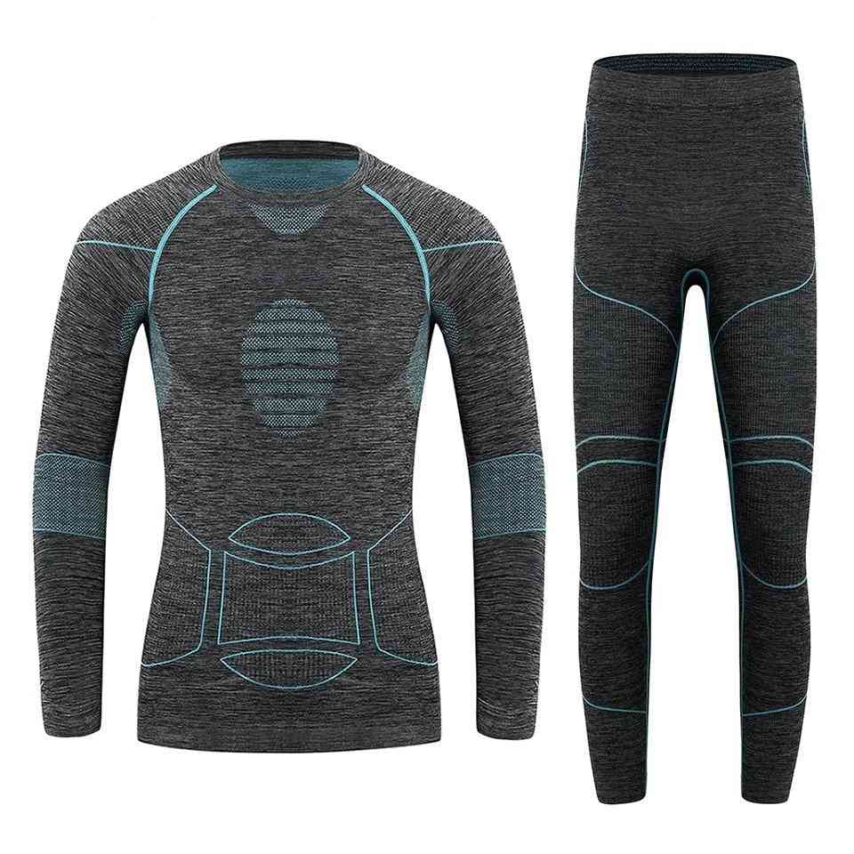 Thermal Underwear Sports Set, Outdoor Performance Sports Sets Long Shirts And Hose