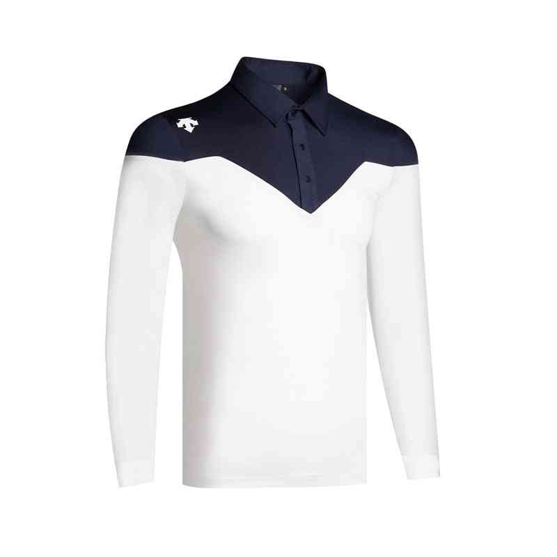 New Golf Men's Long Sleeve Golf Polo Shirt
