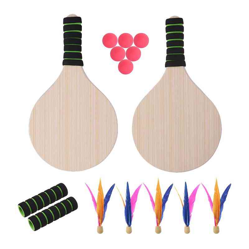 Beach Tennis Pingpong Cricket Badminton Racket Paddle Ball