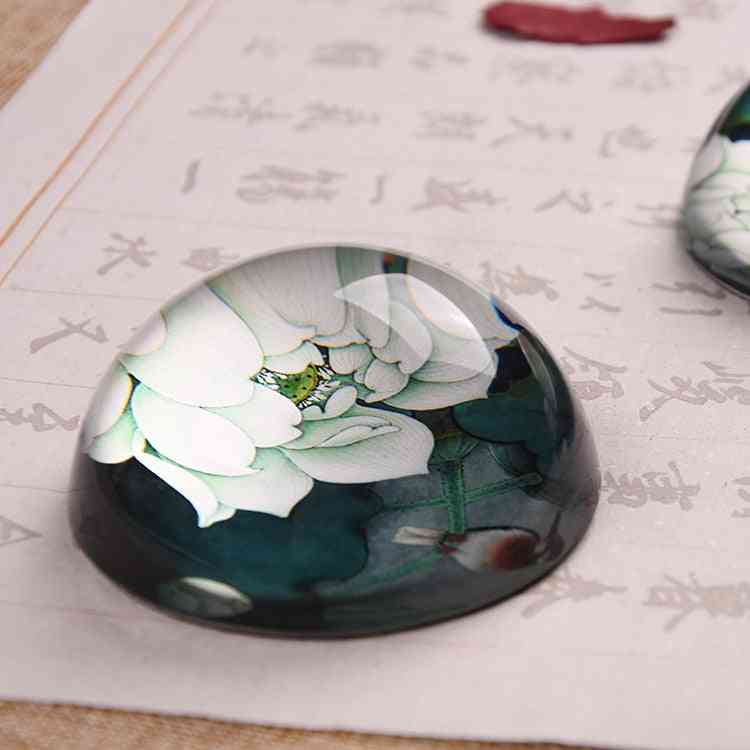 Chinese Paperweight Class-lotus Paperweight Calligraphy/penholder