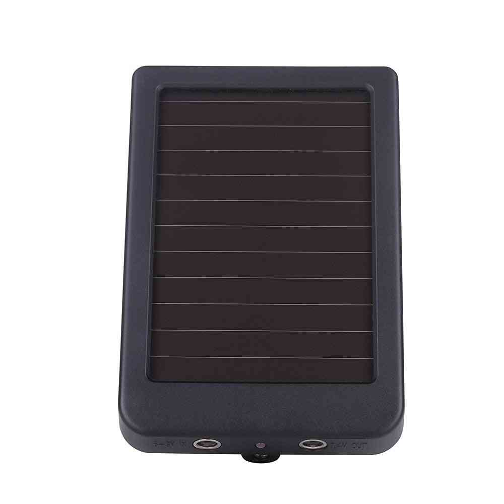 Photo-traps Hunting Game, Camera Battery Solar Panel Charger, External Power For Wild Trail