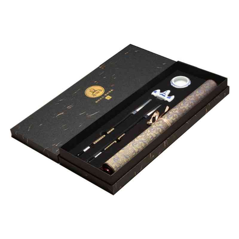 Reusable Chinese Calligraphy Magic Water Writing Cloth Brush Pens Copybook Set - Practice Repeat Use