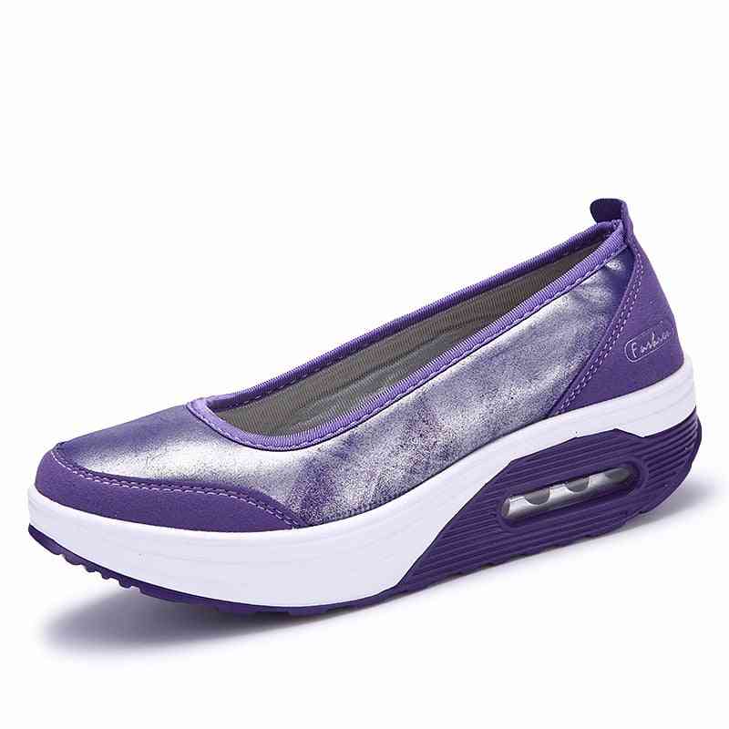 Pantofi cu platformă cu pernă de aer - pantofi tonifianți pentru femei