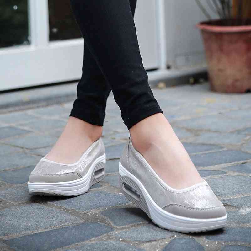 Pantofi cu platformă cu pernă de aer - pantofi tonifianți pentru femei