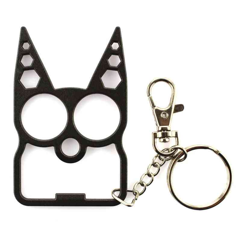 Portable Cute Cat Opener Screwdriver Keychain