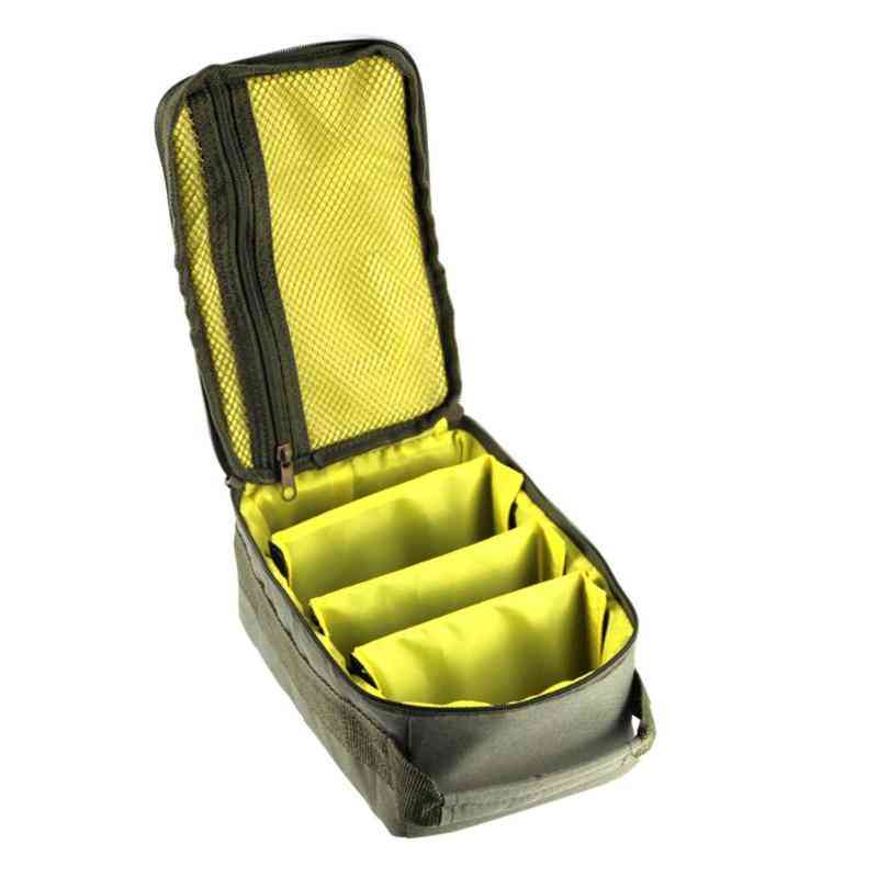 Portable Multiple Compartments Fishing Bag, Lure Hook Storage Handbag