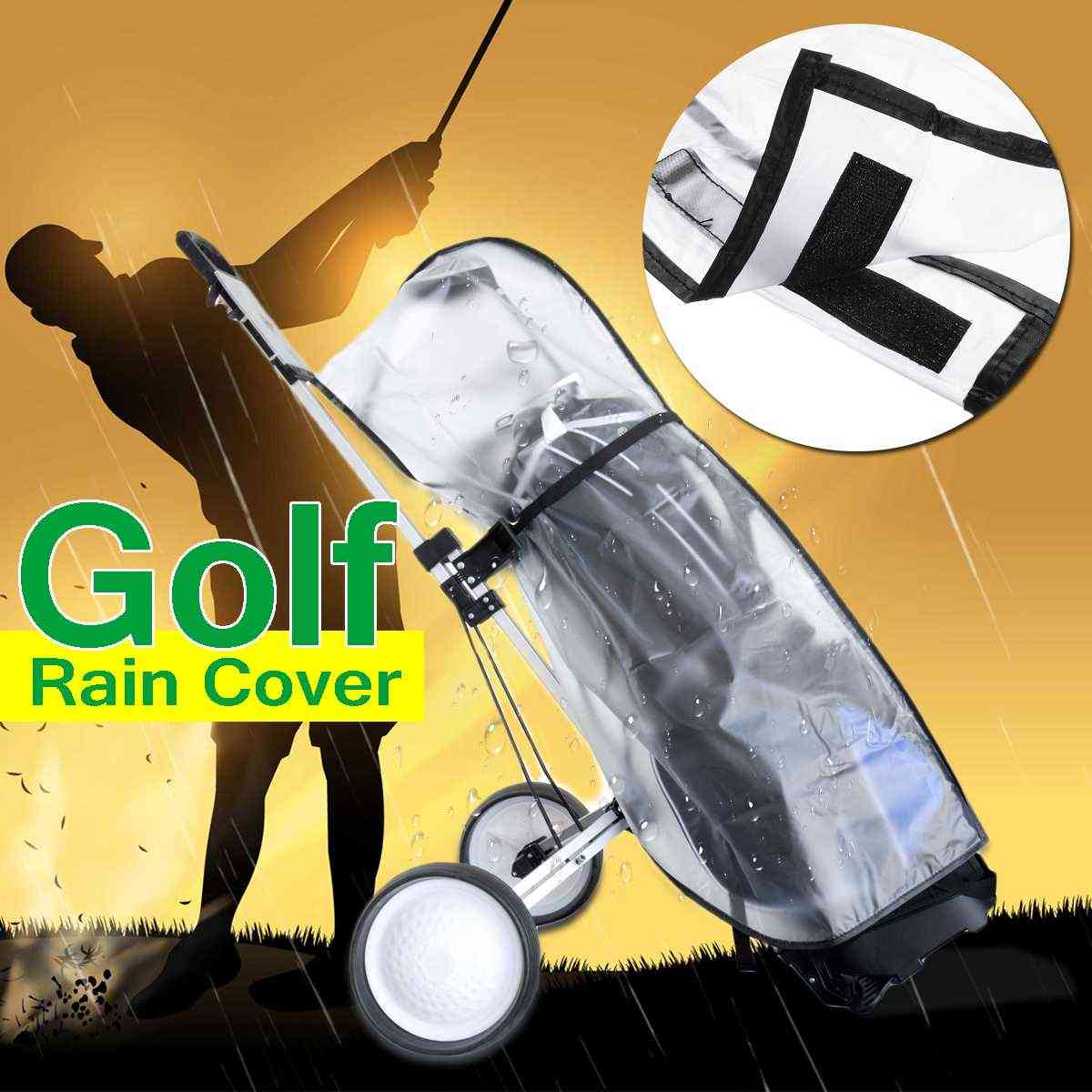 Geantă de golf din pvc, scut de protecție împotriva ploii de golf pentru protecție pentru tijă în aer liber
