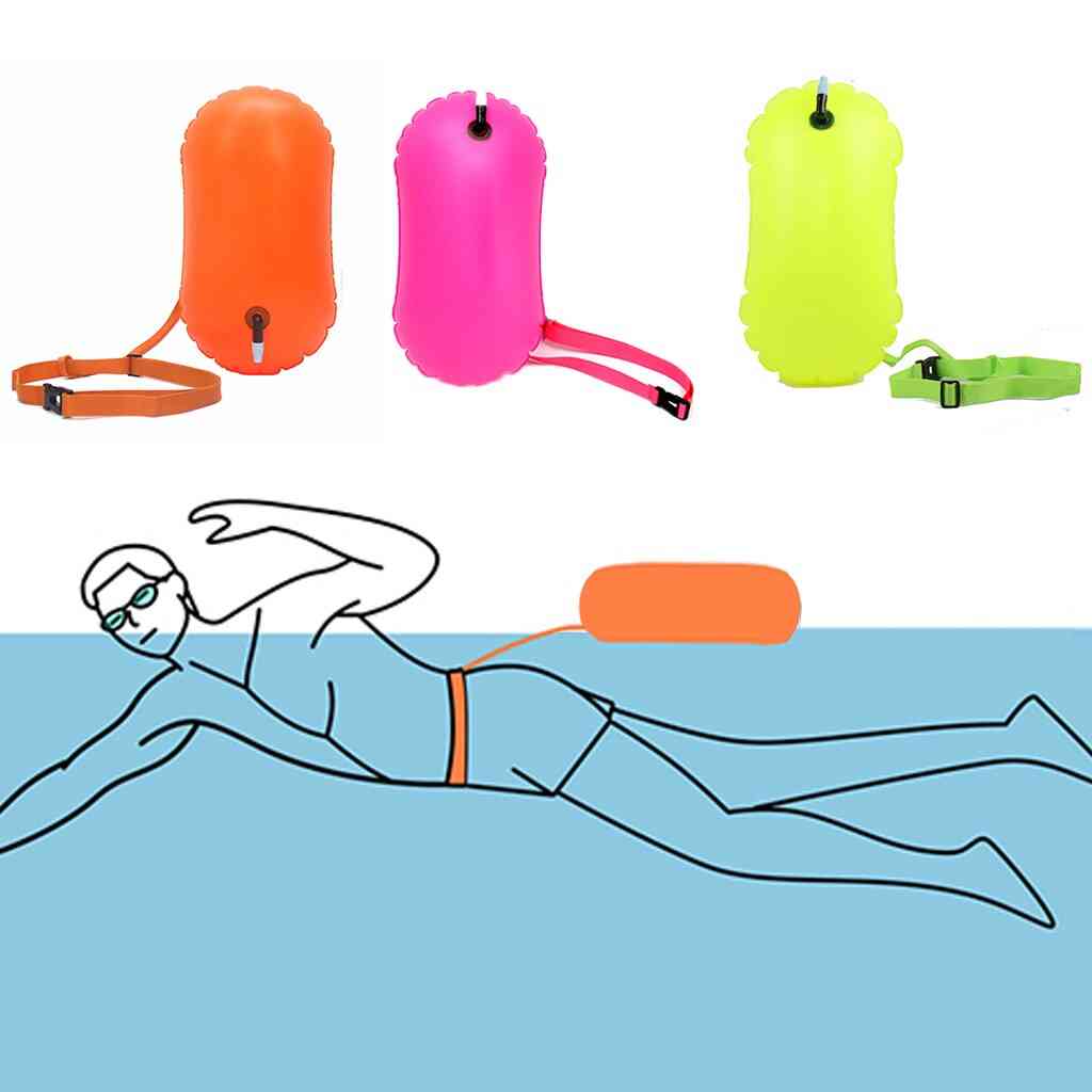 Bezpečnostní plovací bóje, plavecké bóje, výcvikové vybavení plavců na airbagu