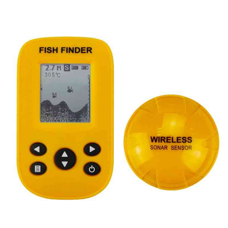 Portable Sonar Fish Finder, Bluetooth, Wireless, Depth Sea Lake Detect, Echo Sounder