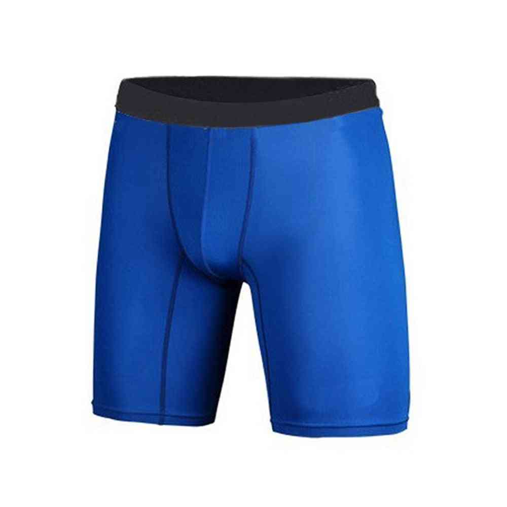 Men Compression Sport Shorts, Athletic Training Skin Tight Base Layer Pant