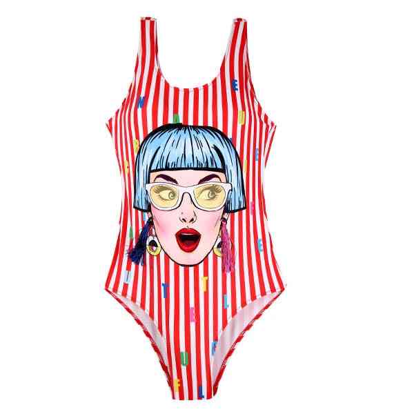 Children Swimsuit, Personality Girl Cartoon Design Swimwear