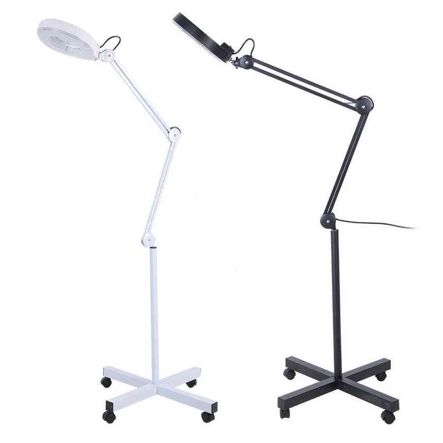 Stand Magnifier Lamp-2 In 1 Design For Illumination And Magnifying.