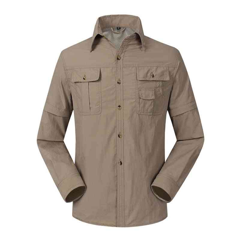 Quick Dry And Breathable Men's Summer Military Shirts
