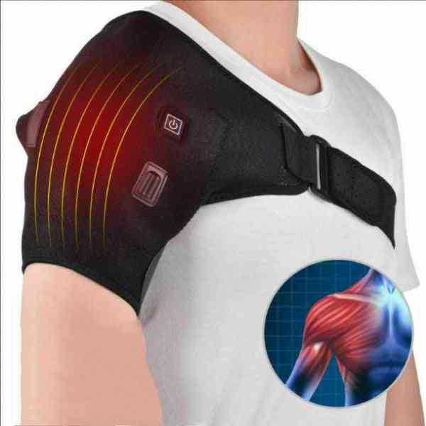 Elektricky nastaviteľná vyhrievacia podložka na rameno