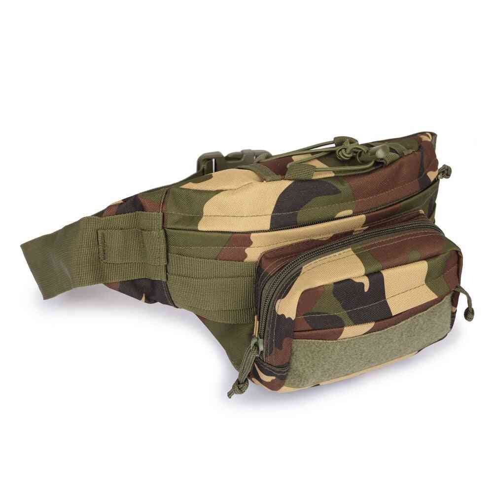 Waterproof Tactical Waist Bag For Outdoor Sports-utility Pouch