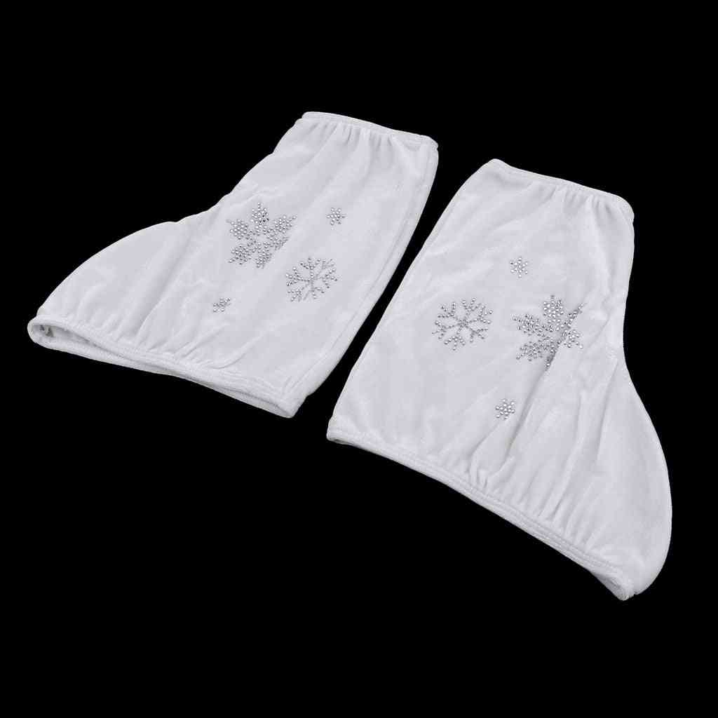 Snowflakes Printed Ice Skate Boots Cover