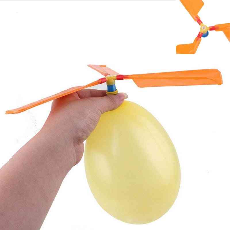 Ballongflygande helikopterleksak för barn