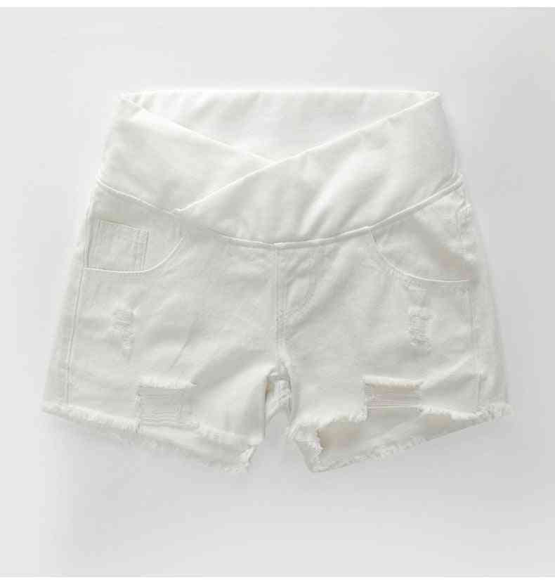 Summer Wlastic Waist Denim Shorts