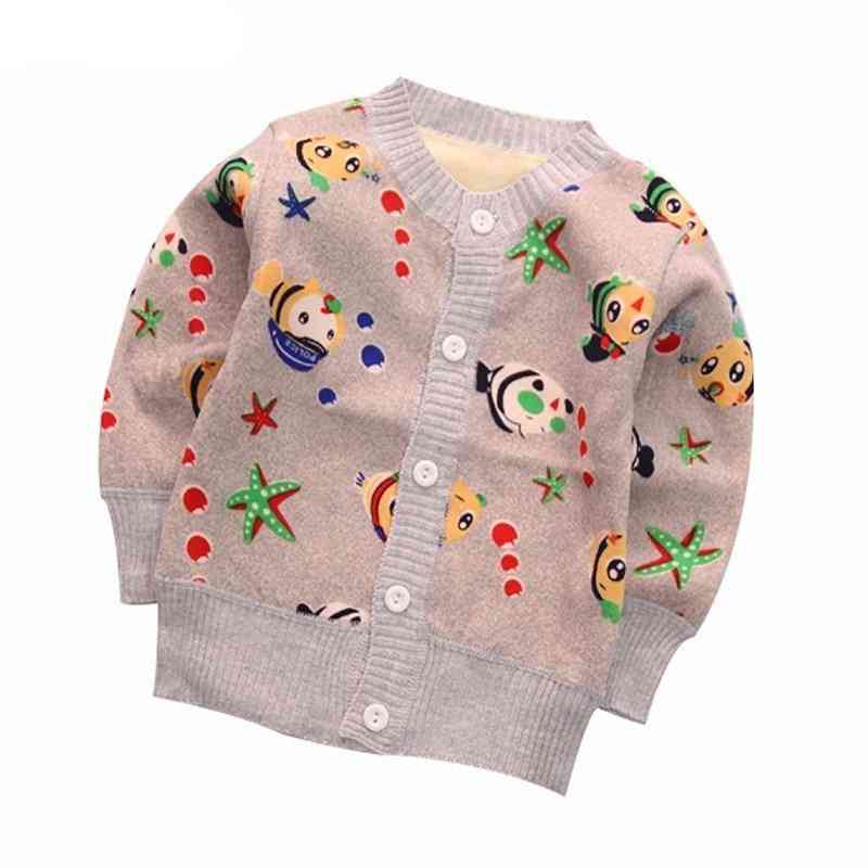 есенна зимна плетена жилетка за деца