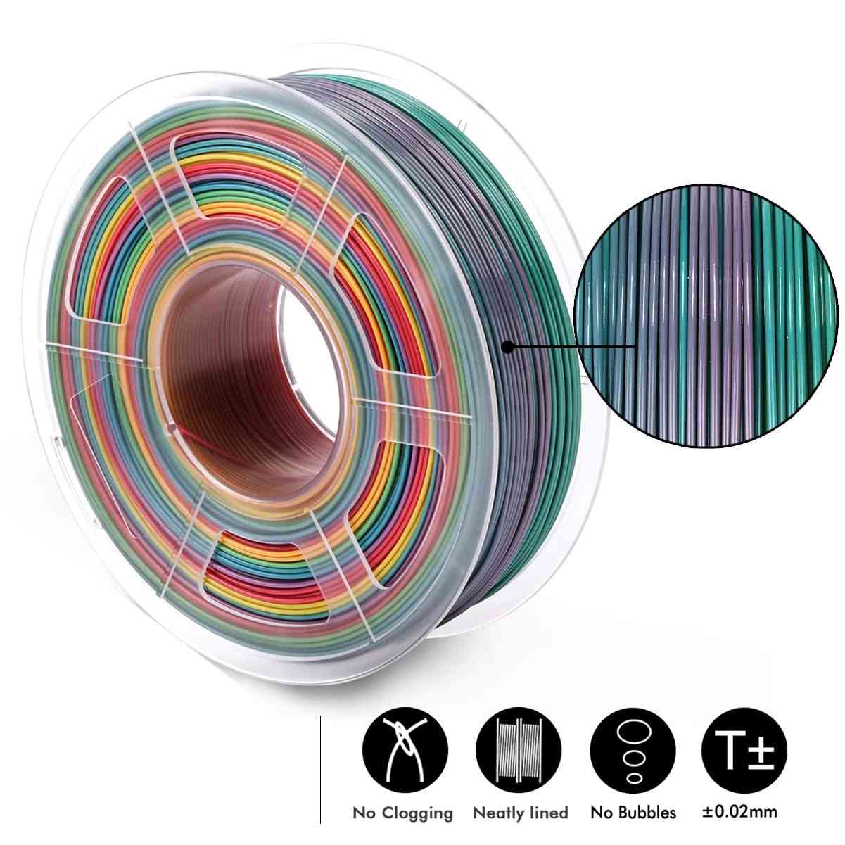 Rainbow Filament 3d Printer
