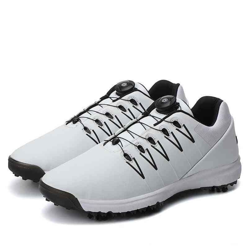 Calzado deportivo de golf profesional impermeable y resistente al desgaste.