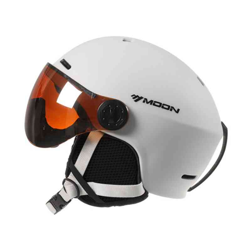 Women Ski Snowboard Helmet With Integrated Full Coverage
