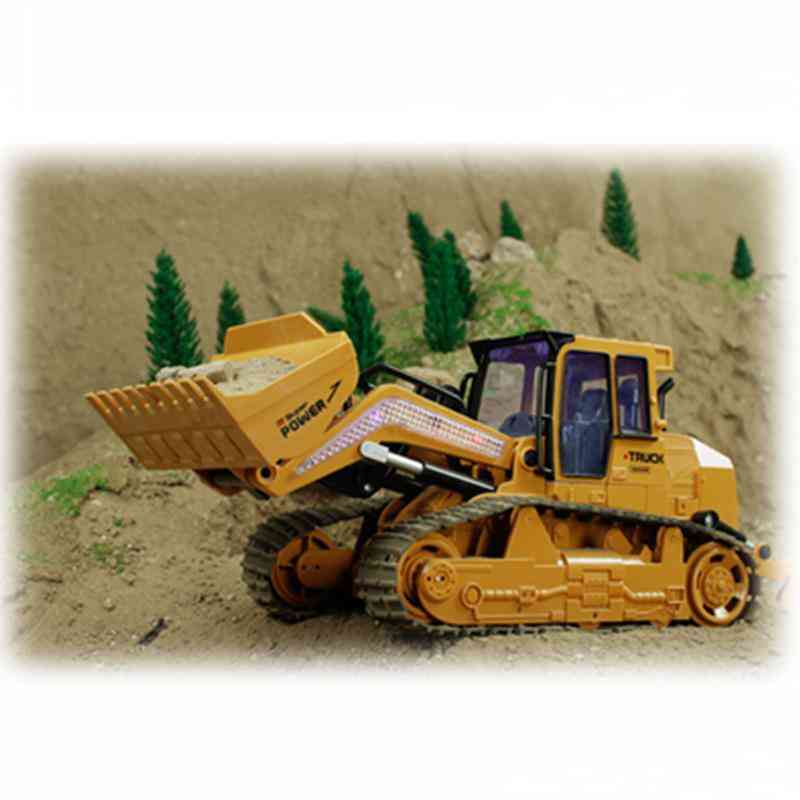 Remote Control Excavator Bulldozer Toy