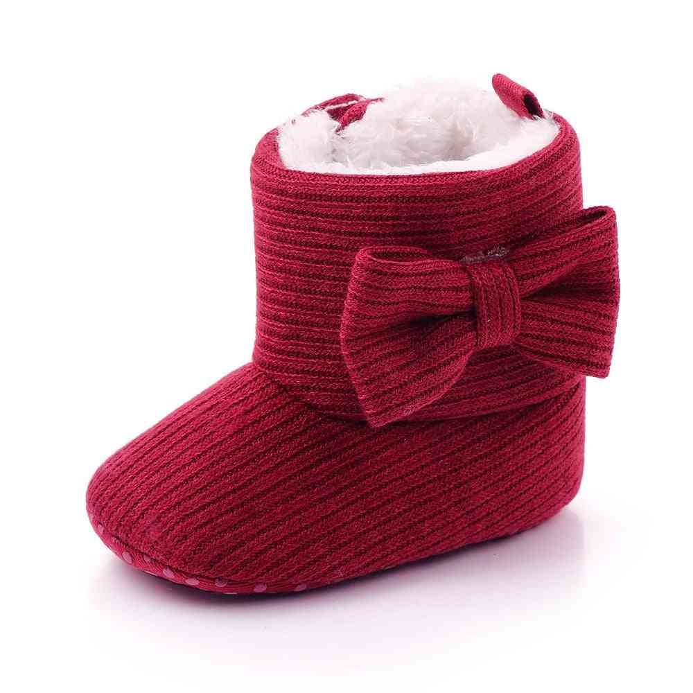Otroški čevlji, mehki podplat zimski topli snežni čevlji