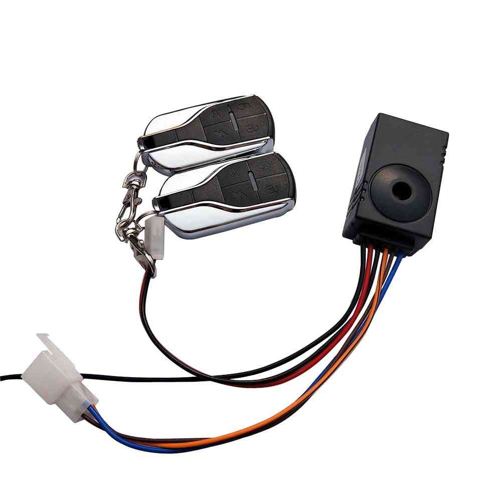 E-bike Alarm System With Two Switch