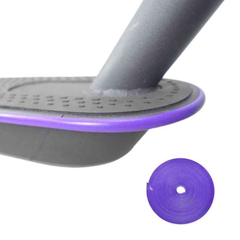 Ochranná lišta proti kolízii, nárazník tela skateboardu odolný proti poškriabaniu pre elektrický skúter