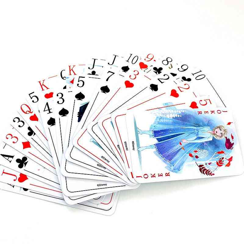 Frozen 2, Avengers, Mickey Cartoon Elsa & Hero Paper Playing Card Game For