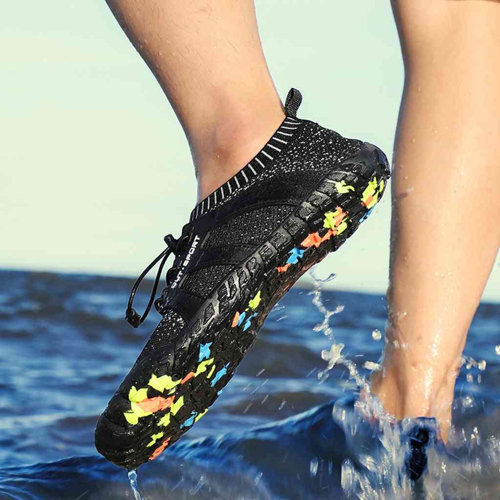 Chaussures aquatiques unisexe piscine sport baskets chaussures d'eau en plein air