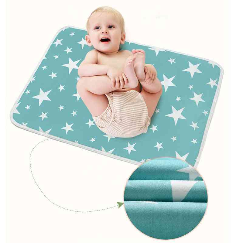 Saltea de schimb pentru bebeluși-saltea impermeabilă portabilă / pliabilă / lavabilă