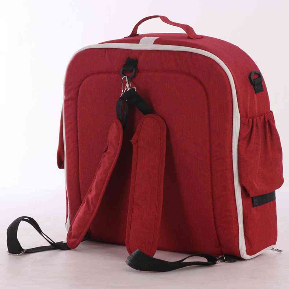 Portable Backpack Bed With For Baby, Foldable Travel Sun Protection