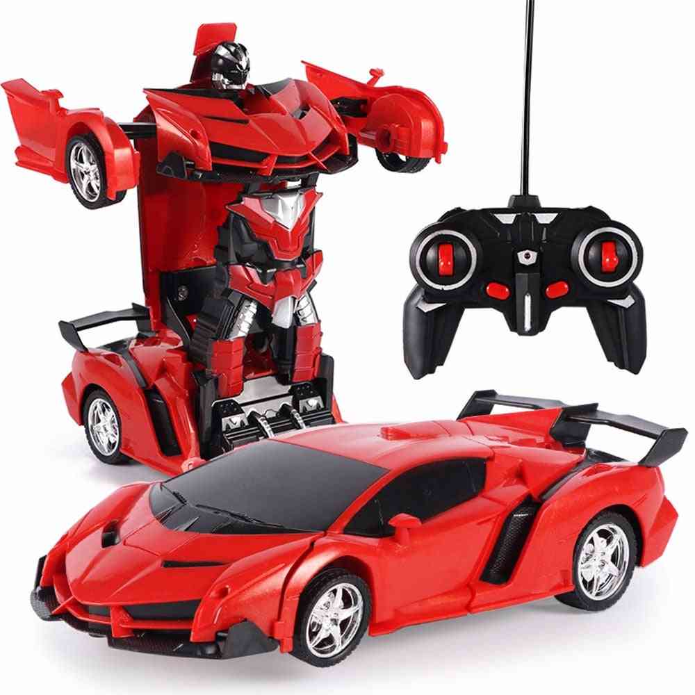 Rc Car Deformation Robot Driving Remote Control Sports For