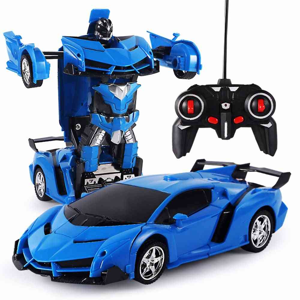 Rc auto vervorming robot rijden afstandsbediening sportwagen speelgoed geschenken voor jongens