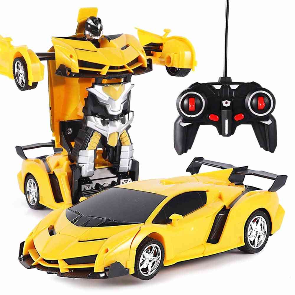 Rc auto vervorming robot rijden afstandsbediening sportwagen speelgoed geschenken voor jongens