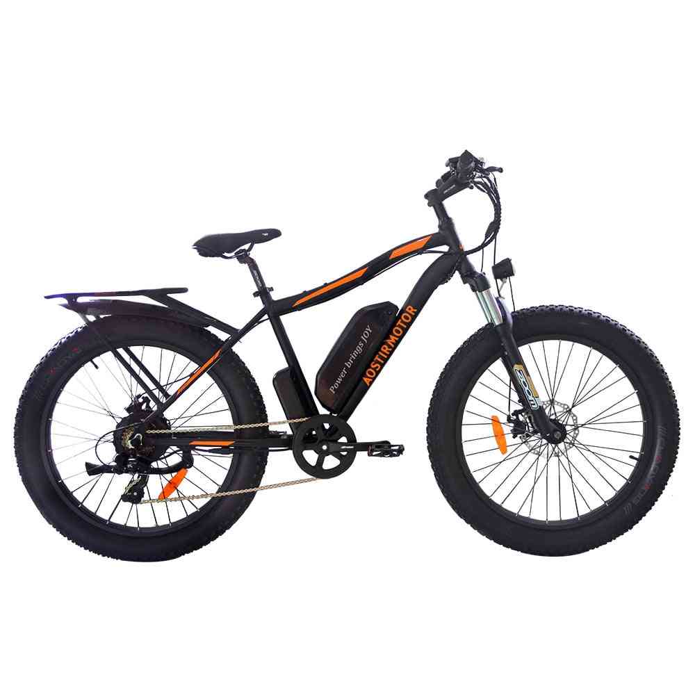 Bici elettrica- 750w bici da neve bicicletta elettrica mountain bike, batteria al litio 13ah