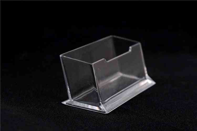 Plastic Desktop Display Stand For Business Card
