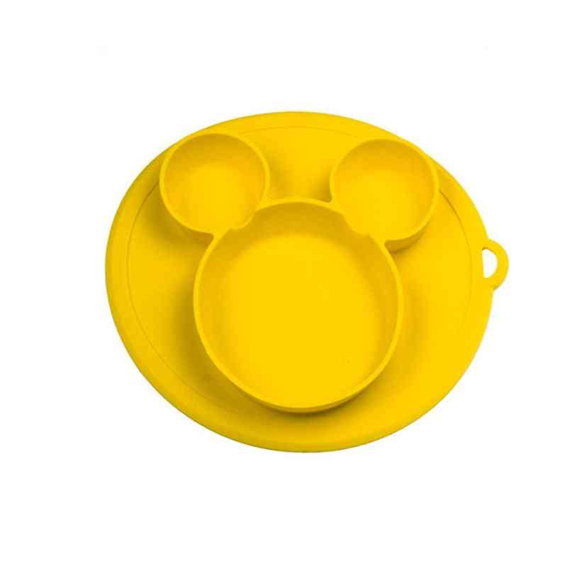 Baby Silicone Bowl Plates Feeding Silica Gel Dishes & Tableware