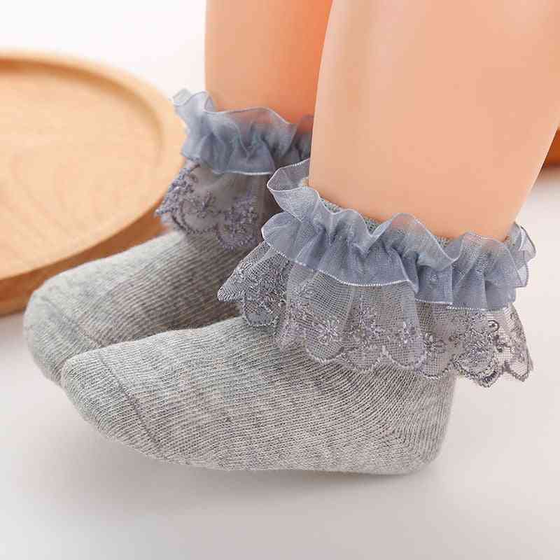 Princess Baby Girl Lace Ruffle Socks