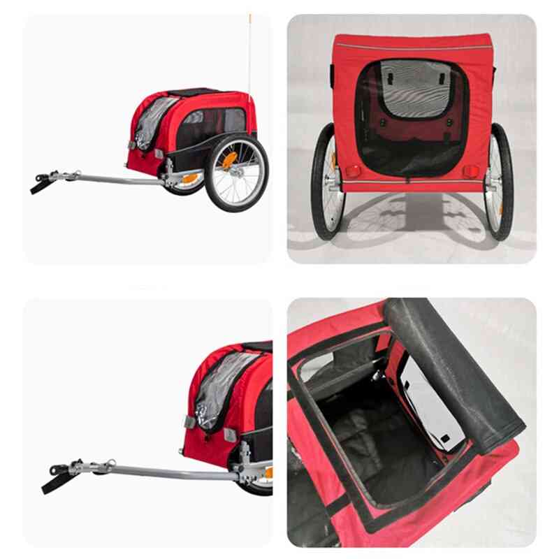 2 Wheels Push-pull Carts Trolley For Pets