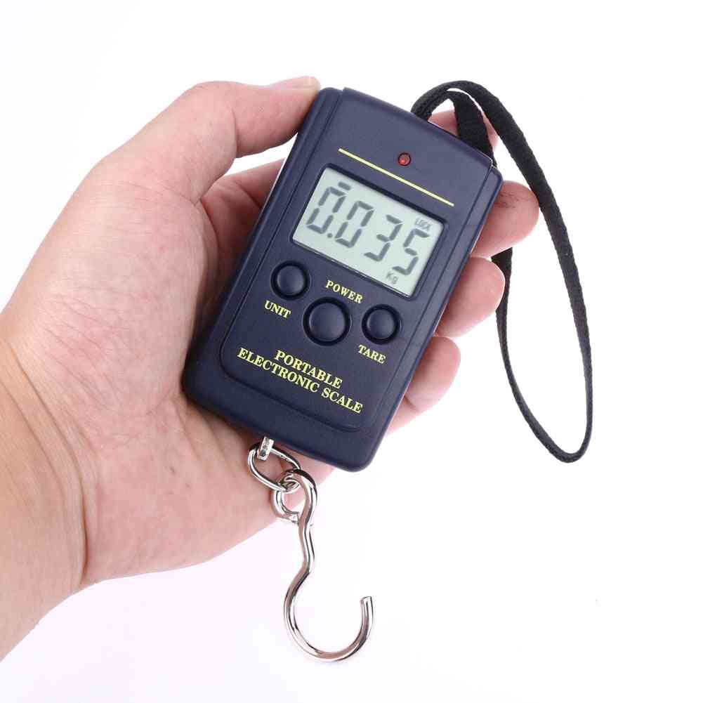 Plastic And Stainless Steel Mini Digital Electronic Hook Scale