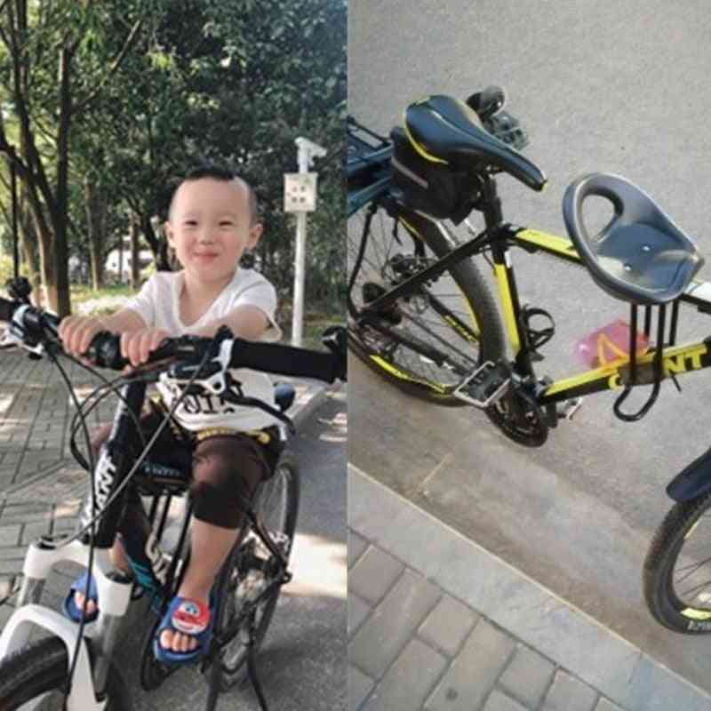 Mountainbike baby barnesæde / bærbar sammenklappelig cykelholder til børn
