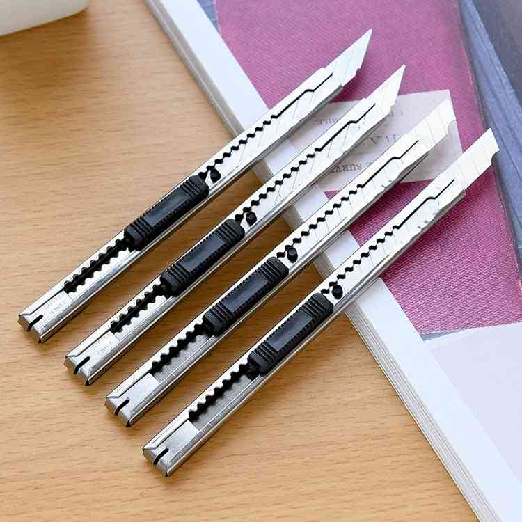 Metal Utility Knife Small Wallpaper Handle Paper Cutter Tools